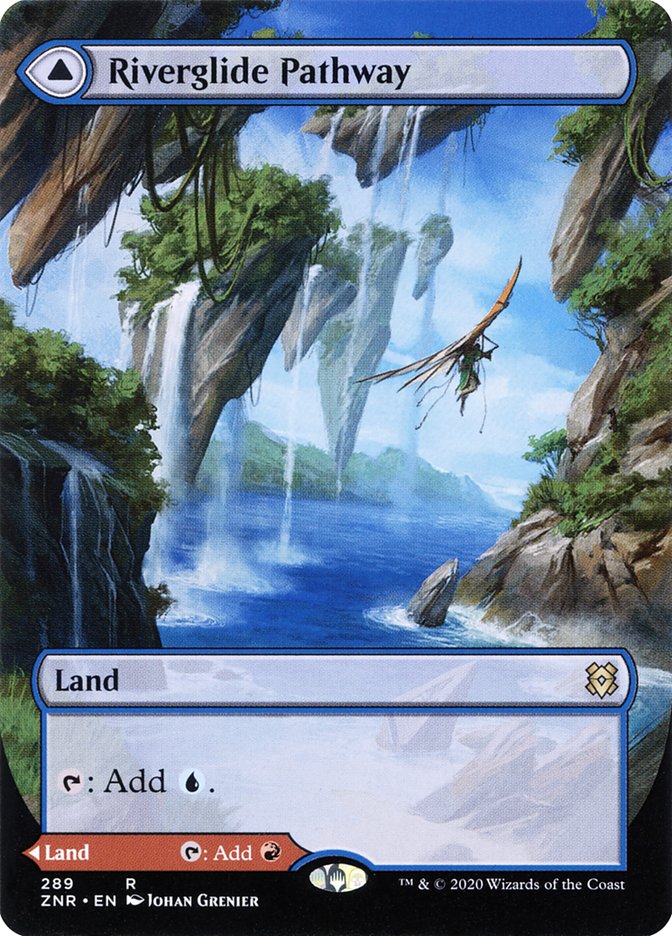 Riverglide Pathway // Lavaglide Pathway (Borderless) [Zendikar Rising] | Tacoma Games