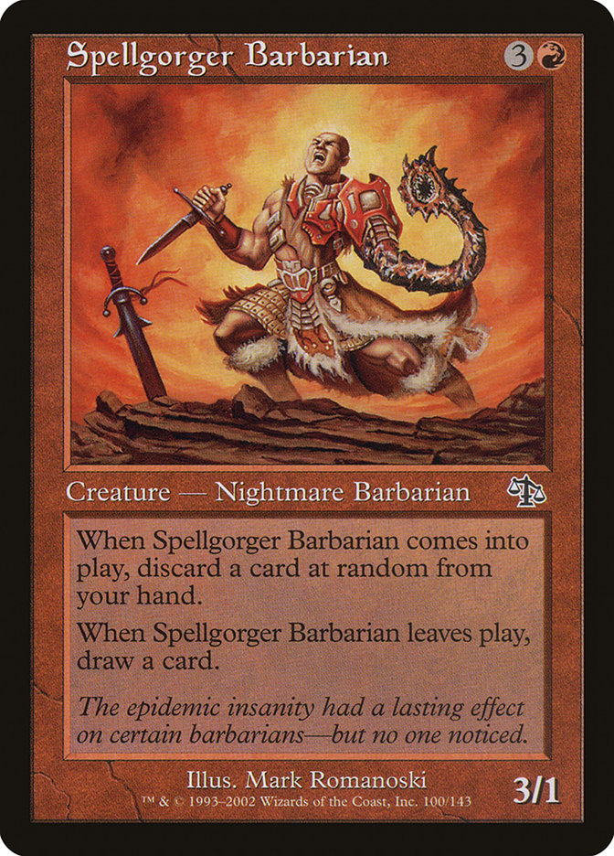 Spellgorger Barbarian [Judgment] | Tacoma Games
