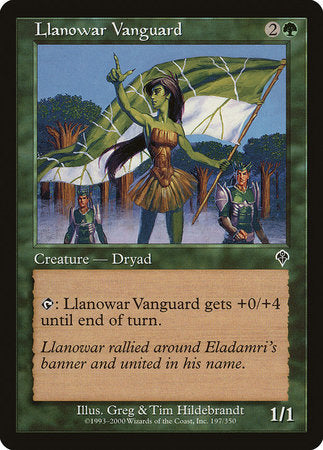 Llanowar Vanguard [Invasion] | Tacoma Games