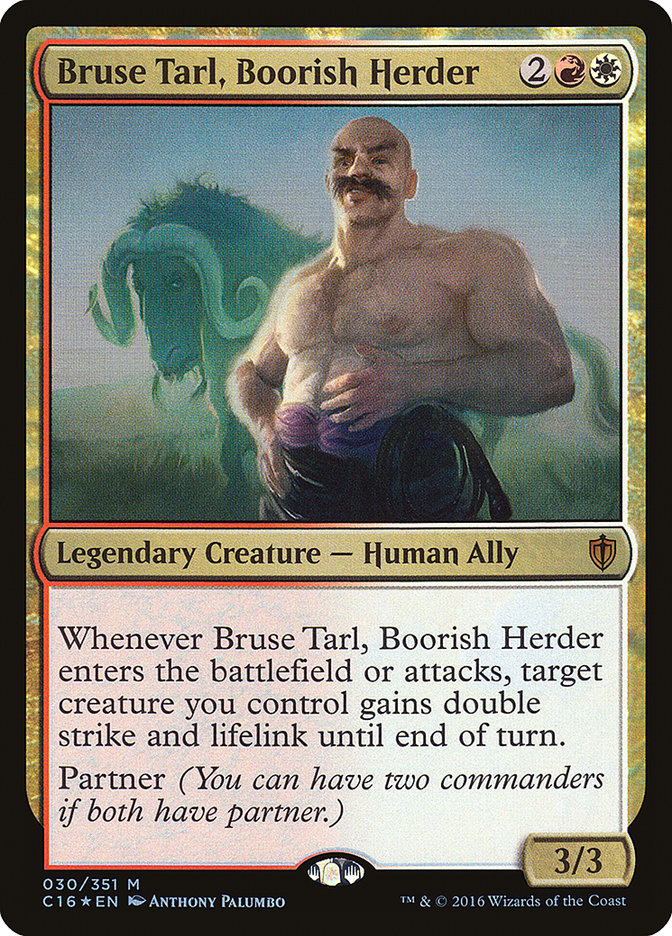 Bruse Tarl, Boorish Herder [Commander 2016] | Tacoma Games