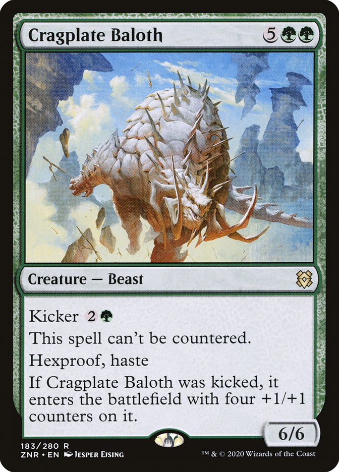 Cragplate Baloth [Zendikar Rising] | Tacoma Games