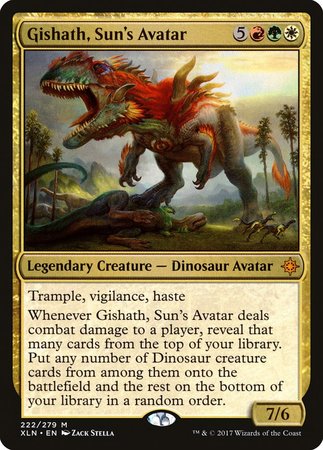 Gishath, Sun's Avatar [Ixalan] | Tacoma Games