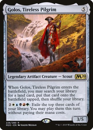 Golos, Tireless Pilgrim [Core Set 2020 Promos] | Tacoma Games