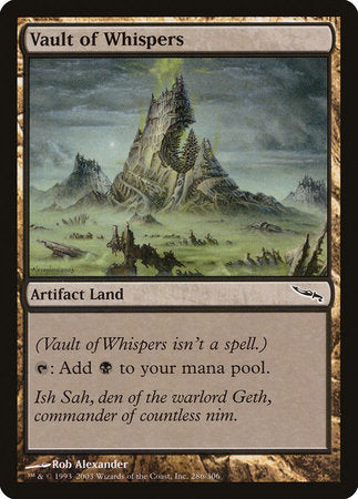 Vault of Whispers [Mirrodin] | Tacoma Games