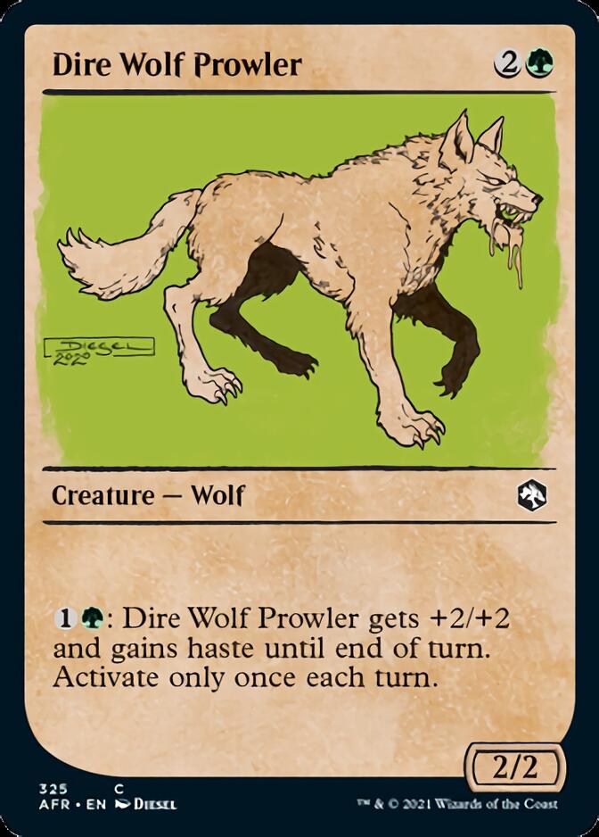 Dire Wolf Prowler (Showcase) [Dungeons & Dragons: Adventures in the Forgotten Realms] | Tacoma Games