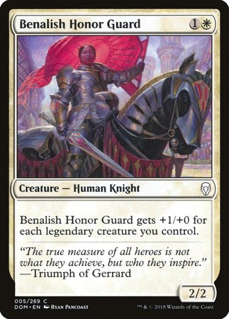 Benalish Honor Guard [Dominaria] | Tacoma Games