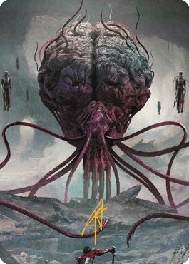 Elder Brain Art Card (Gold-Stamped Signature) [Commander Legends: Battle for Baldur's Gate Art Series] | Tacoma Games