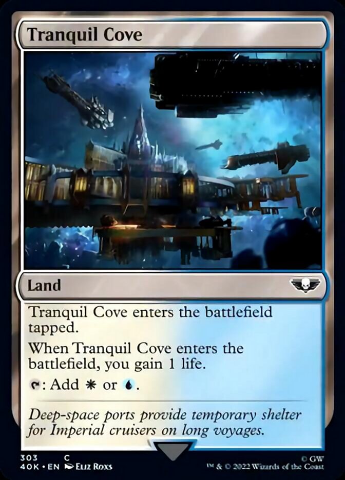 Tranquil Cove (Surge Foil) [Universes Beyond: Warhammer 40,000] | Tacoma Games