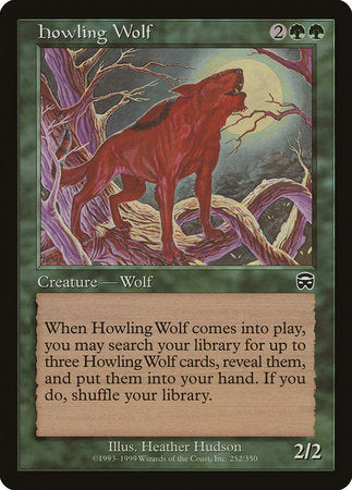 Howling Wolf [Mercadian Masques] | Tacoma Games