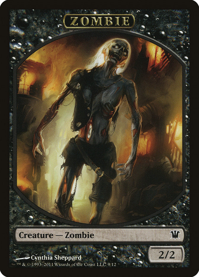 Zombie (9/12) [Innistrad Tokens] | Tacoma Games
