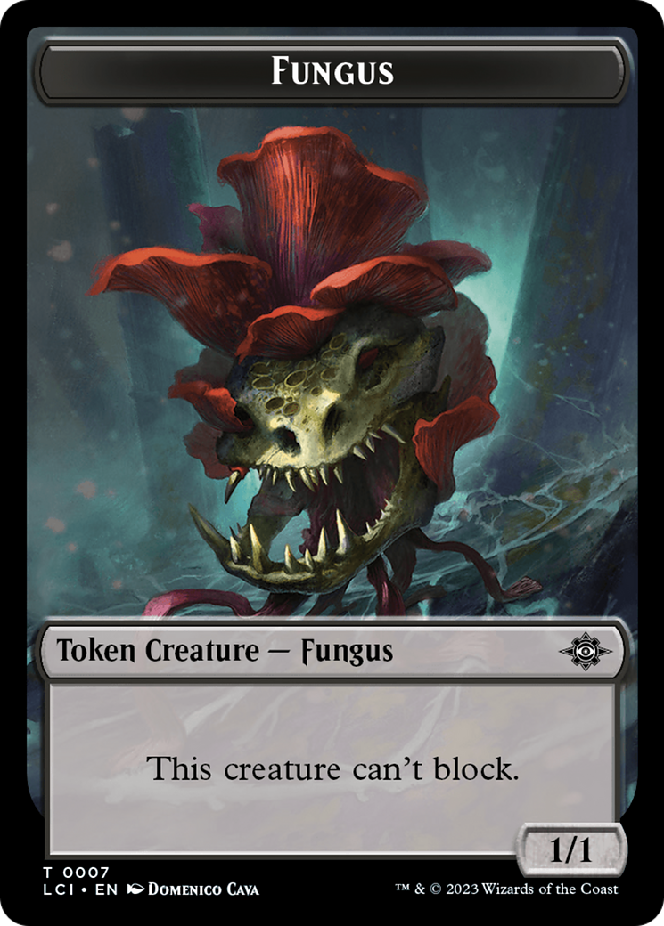 Copy // Fungus Double-Sided Token [The Lost Caverns of Ixalan Tokens] | Tacoma Games