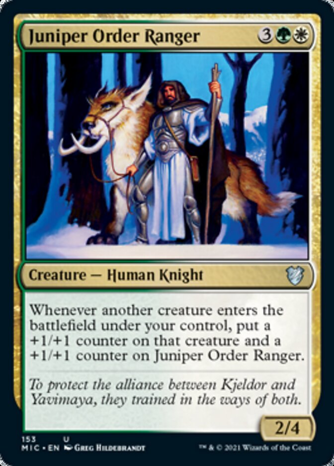 Juniper Order Ranger [Innistrad: Midnight Hunt Commander] | Tacoma Games