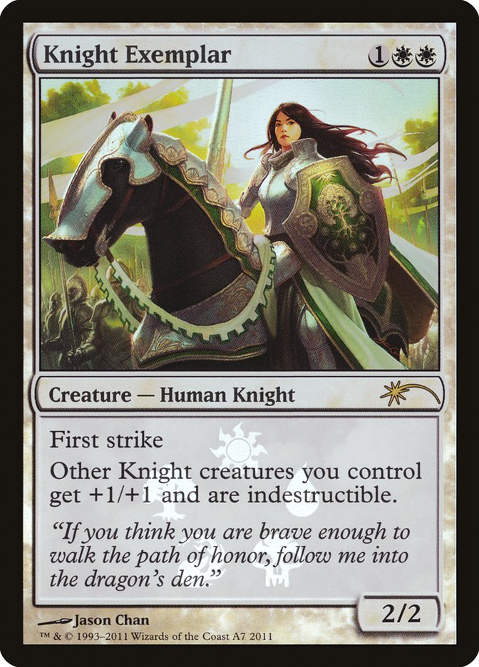 Knight Exemplar [Resale Promos] | Tacoma Games