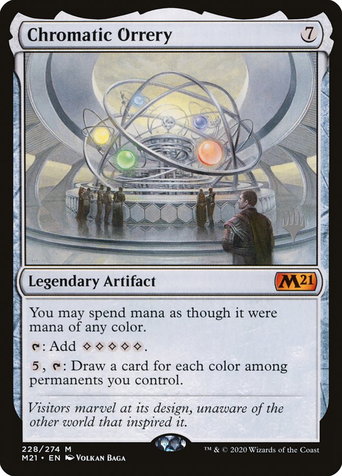 Chromatic Orrery (Promo Pack) [Core Set 2021 Promos] | Tacoma Games