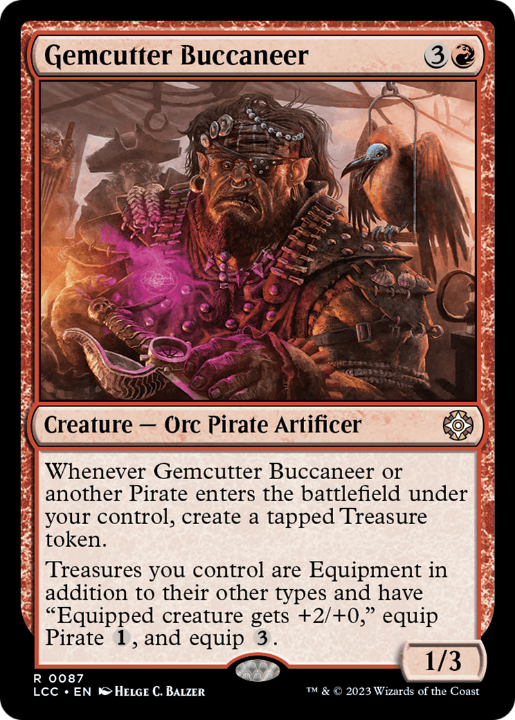 Gemcutter Buccaneer [The Lost Caverns of Ixalan Commander] | Tacoma Games