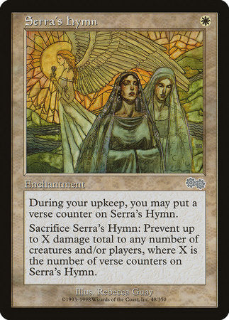 Serra's Hymn [Urza's Saga] | Tacoma Games