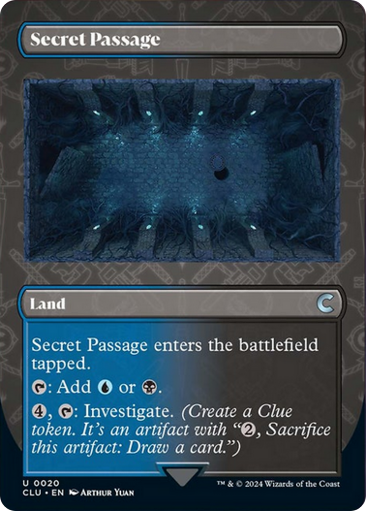 Secret Passage (Borderless) [Ravnica: Clue Edition] | Tacoma Games