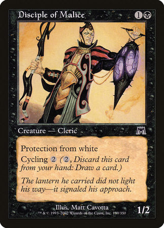 Disciple of Malice [Onslaught] | Tacoma Games