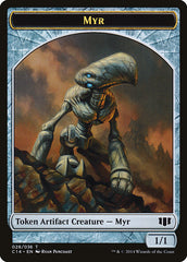 Myr // Pentavite Double-sided Token [Commander 2014 Tokens] | Tacoma Games