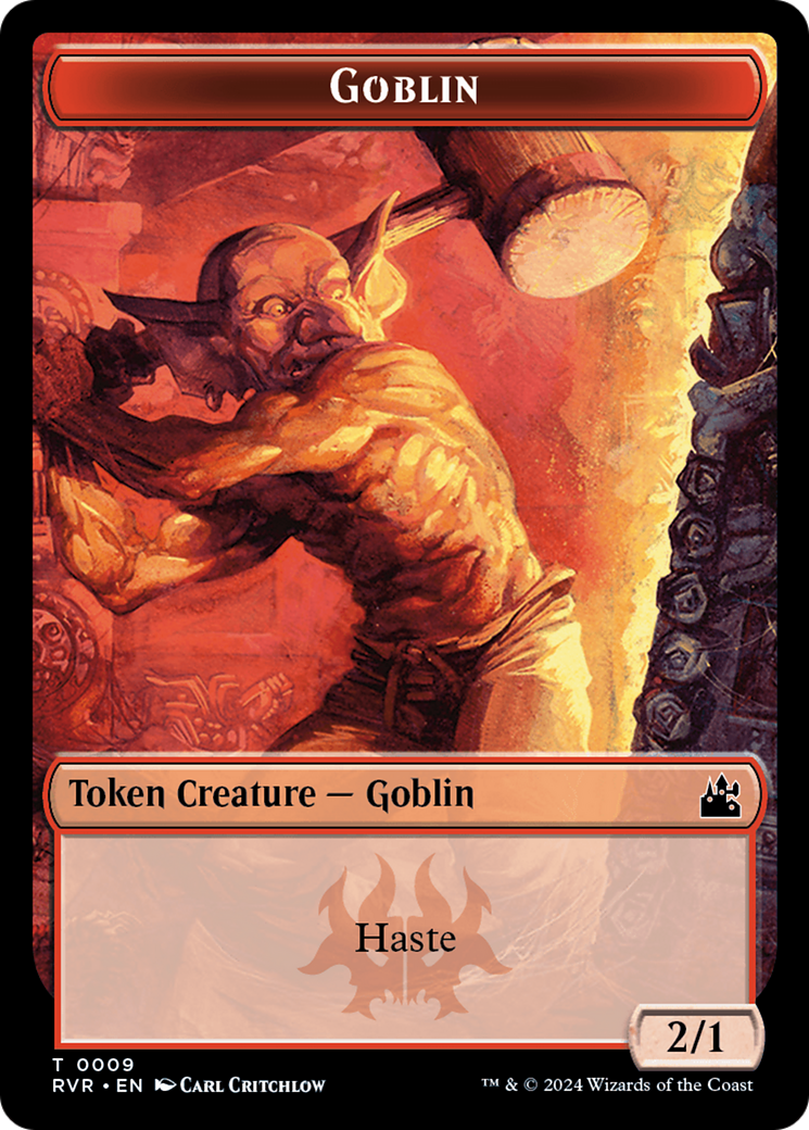 Goblin Token (0009) [Ravnica Remastered Tokens] | Tacoma Games