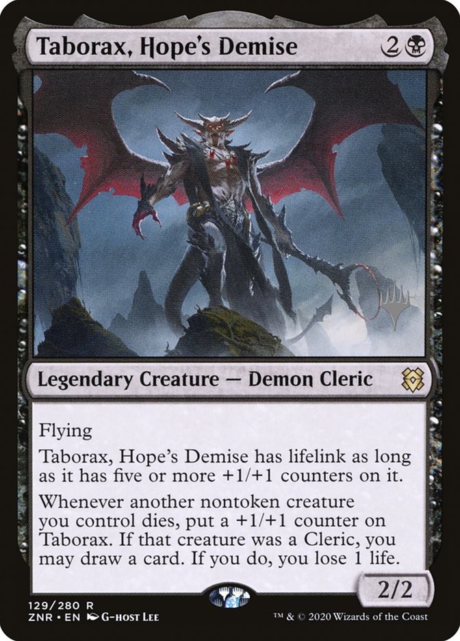 Taborax, Hope's Demise (Promo Pack) [Zendikar Rising Promos] | Tacoma Games