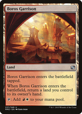 Boros Garrison [Modern Masters 2015] | Tacoma Games