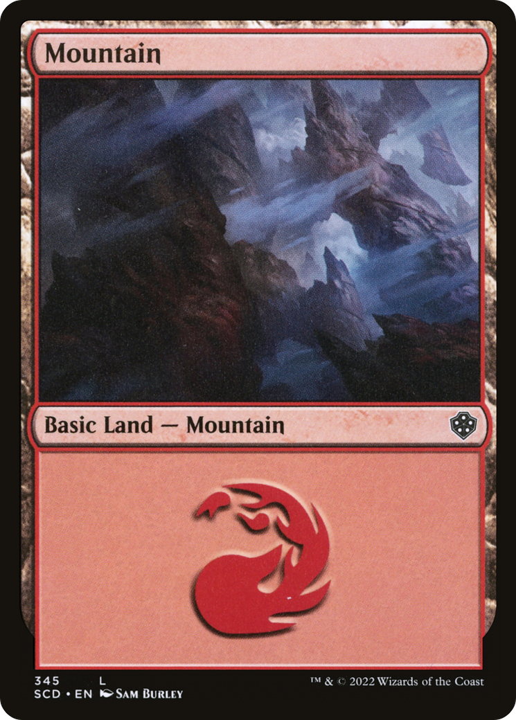 Mountain [Starter Commander Decks] | Tacoma Games