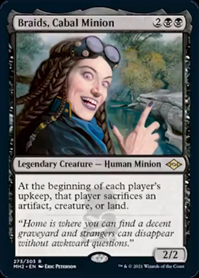 Braids, Cabal Minion (Foil Etched) [Modern Horizons 2] | Tacoma Games