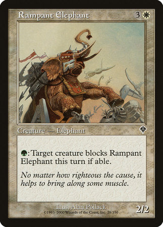 Rampant Elephant [Invasion] | Tacoma Games