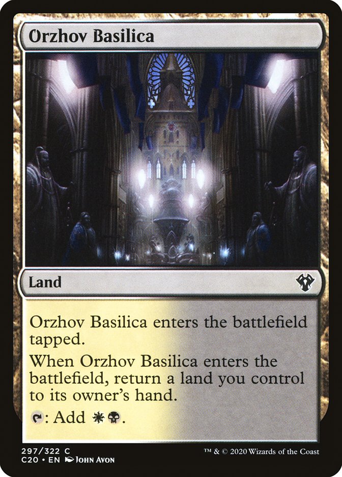Orzhov Basilica [Commander 2020] | Tacoma Games