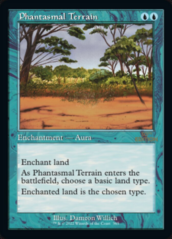 Phantasmal Terrain (Retro) [30th Anniversary Edition] | Tacoma Games