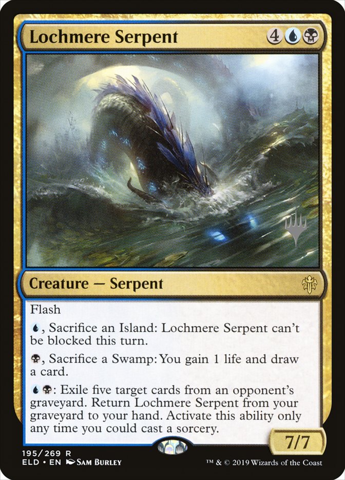 Lochmere Serpent (Promo Pack) [Throne of Eldraine Promos] | Tacoma Games