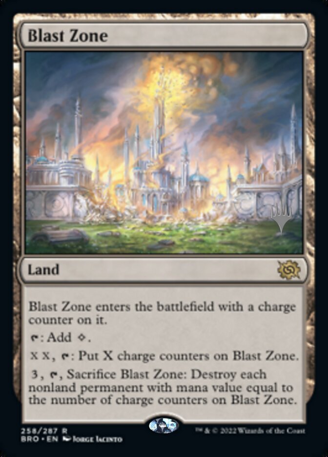 Blast Zone (Promo Pack) [The Brothers' War Promos] | Tacoma Games