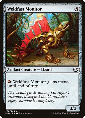 Weldfast Monitor [Kaladesh] | Tacoma Games