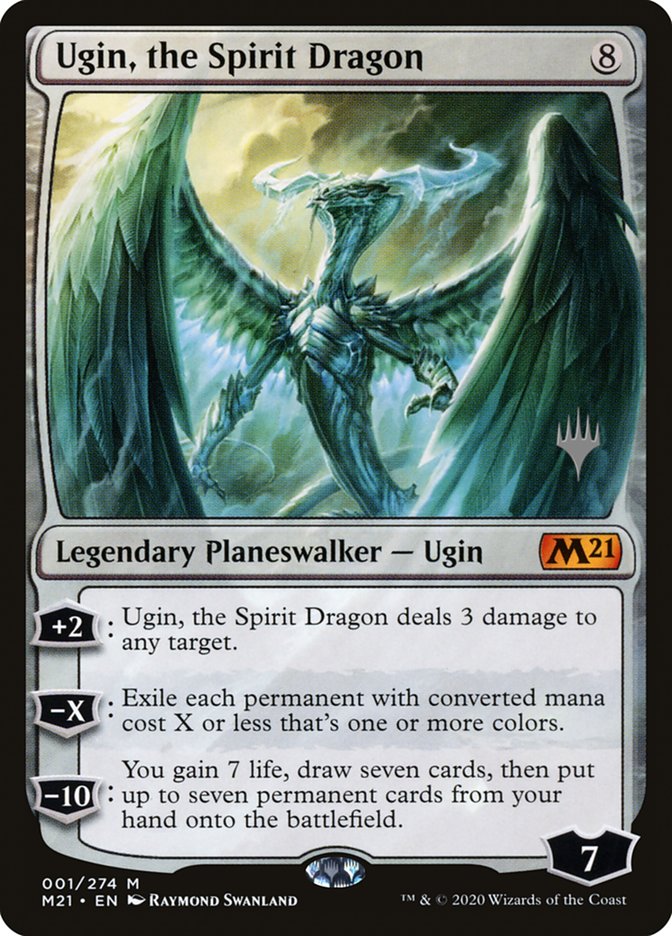 Ugin, the Spirit Dragon (Promo Pack) [Core Set 2021 Promos] | Tacoma Games