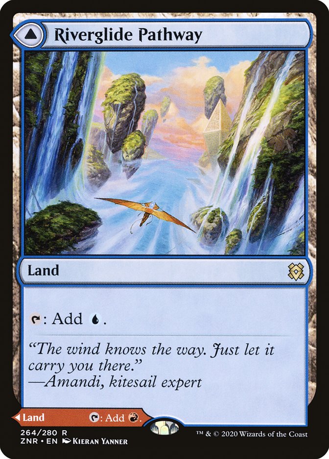 Riverglide Pathway // Lavaglide Pathway [Zendikar Rising] | Tacoma Games