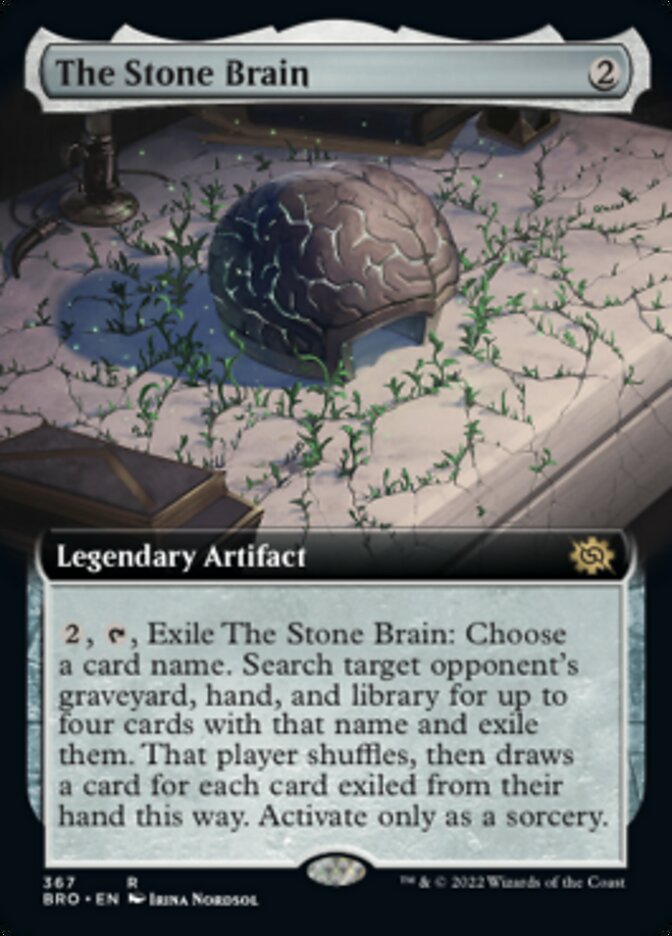The Stone Brain (Extended Art) [The Brothers' War] | Tacoma Games