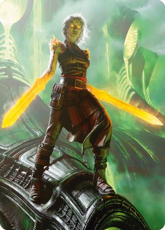 Nahiri, the Unforgiving Art Card [Phyrexia: All Will Be One Art Series] | Tacoma Games