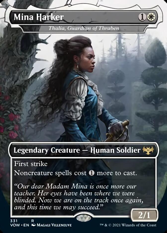 Thalia, Guardian of Thraben - Mina Harker [Innistrad: Crimson Vow] | Tacoma Games