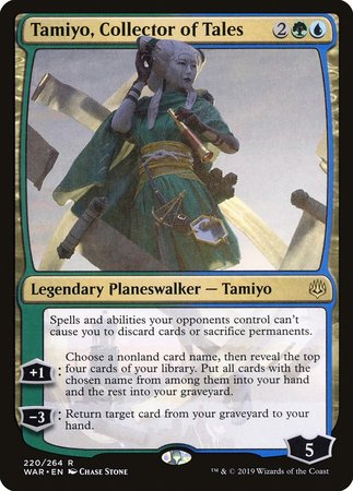 Tamiyo, Collector of Tales [War of the Spark] | Tacoma Games