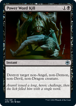 Power Word Kill [Dungeons & Dragons: Adventures in the Forgotten Realms] | Tacoma Games