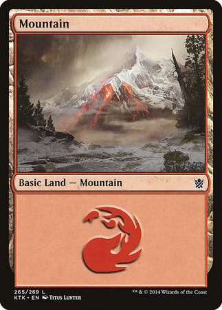 Mountain (265) [Khans of Tarkir] | Tacoma Games