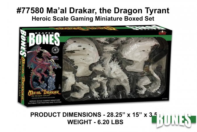 Ma'al Drakar the Dragon Tyrant (Boxed Set) | Tacoma Games
