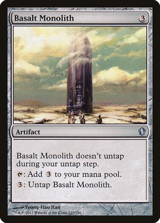 Basalt Monolith [Commander 2013] | Tacoma Games