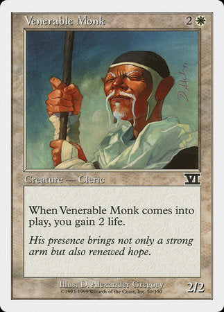 Venerable Monk [Classic Sixth Edition] | Tacoma Games