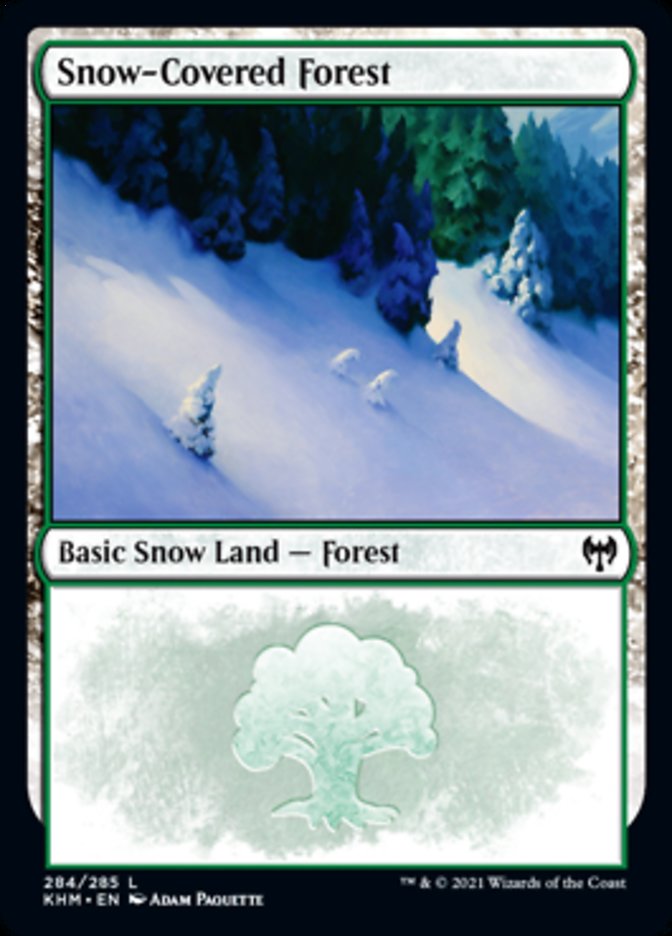 Snow-Covered Forest (284) [Kaldheim] | Tacoma Games