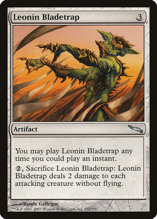 Leonin Bladetrap [Mirrodin] | Tacoma Games