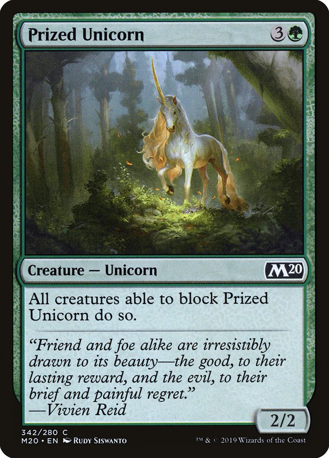 Prized Unicorn [Core Set 2020] | Tacoma Games