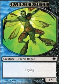Faerie Rogue Token (Blue/Black) [Modern Masters Tokens] | Tacoma Games