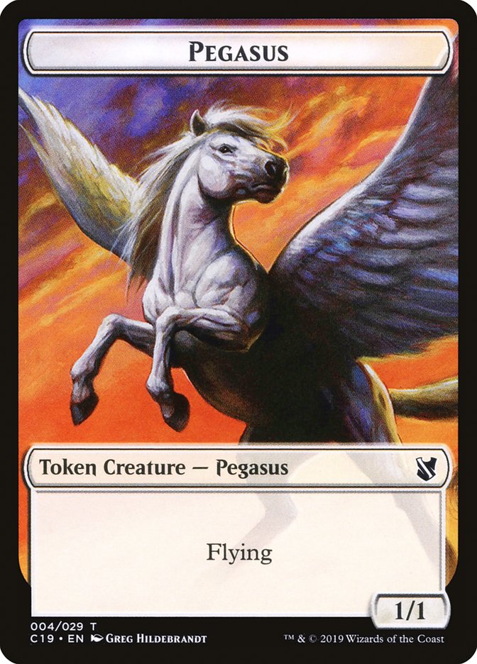 Pegasus [Commander 2019 Tokens] | Tacoma Games